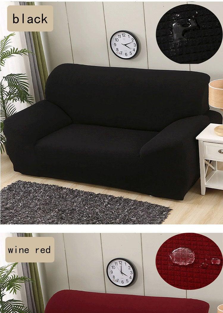Sofa Cover Waterproof Waffle Sofa Cover All-Inclusive Thick Sofa Towel Waterproof Sofa Cushion Waterproof Couch Cover Dual Waterproof Sofa Cover Stretch Jacquard Sofa Slipcover Leakproof Furniture Protector For Kids
