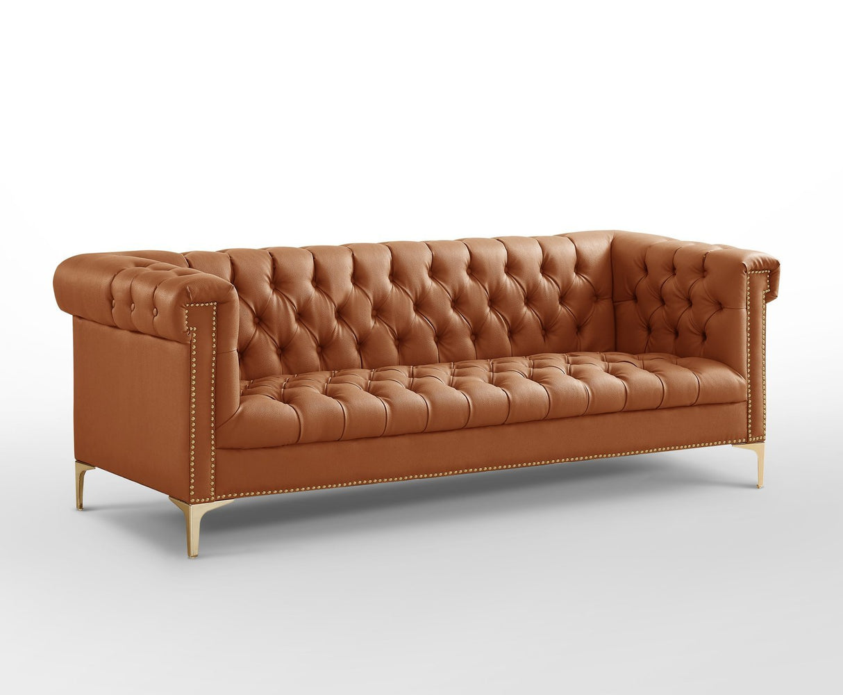 Oxford PU Leather Sofa