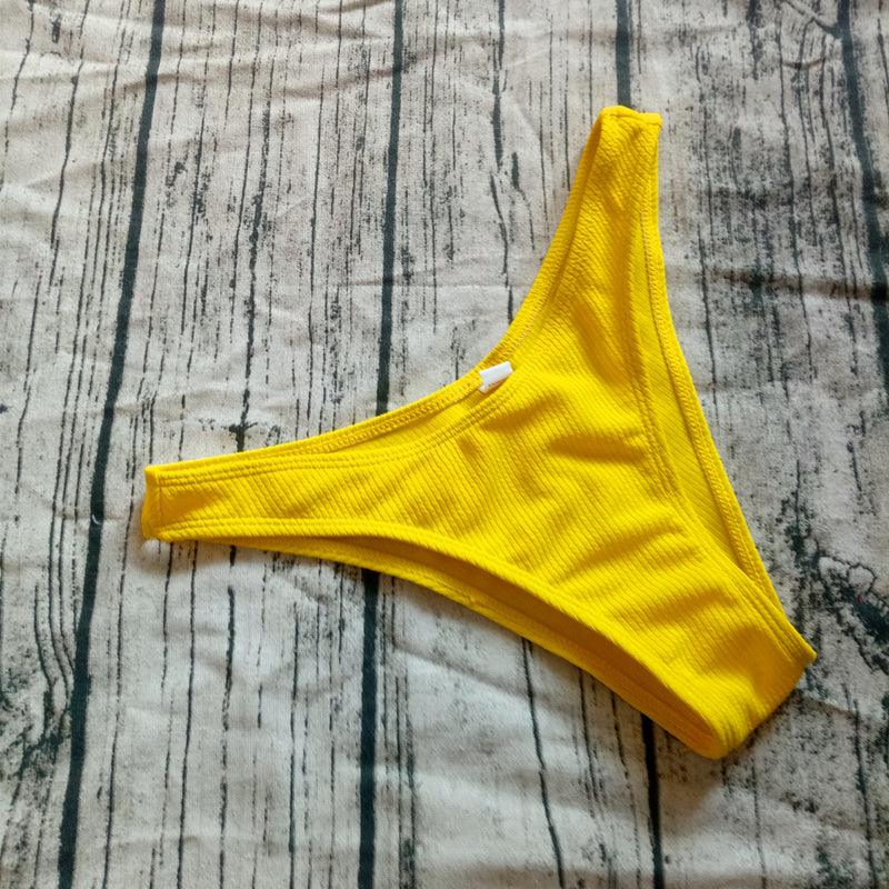 Solid Bikini Swimsuit Women Bikini Set Off Shoulder Swimwear Two Piece Strap Bikini Sets for Women High Waist Teens Bathing Suits Off Shoulder Swimsuit Beachwear