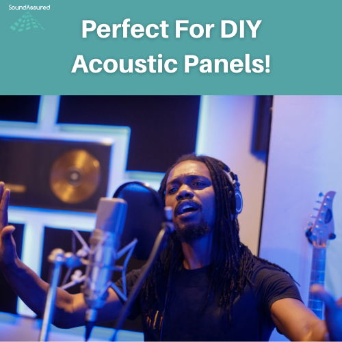 Acoustic Fabric - Ideal for DIY Panels - 100% Acoustically Transparent - Dual Layer
