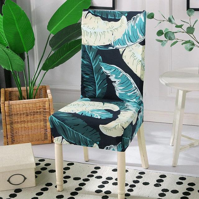 Spandex Dining Chair Cover With Back Elastic Universal Kitchen Living Room Stretch Slipcover Chair Covers Protector Seat Case Chair Cover Seat Protector Super Fit Slipcover Stretch Removable Washable Soft Spandex Fabric for Home