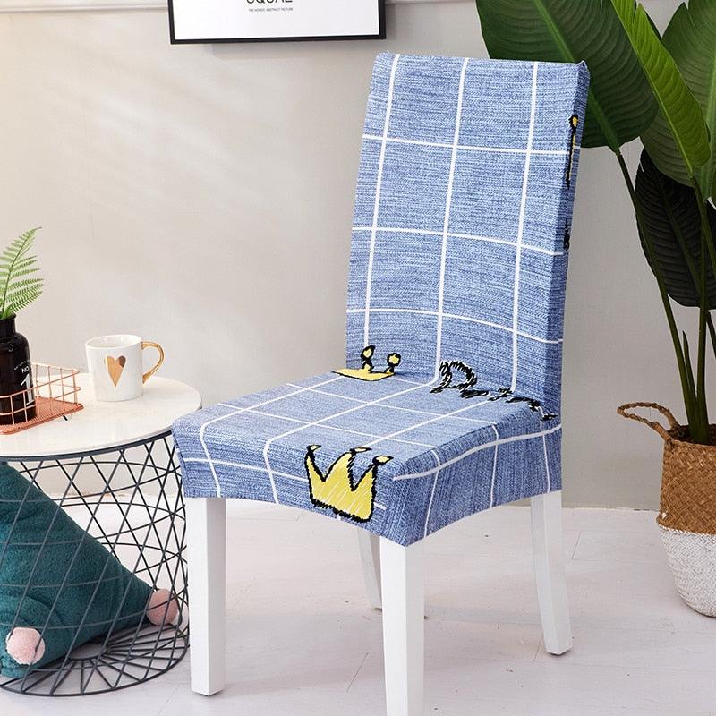 Spandex Dining Chair Cover With Back Elastic Universal Kitchen Living Room Stretch Slipcover Chair Covers Protector Seat Case Chair Cover Seat Protector Super Fit Slipcover Stretch Removable Washable Soft Spandex Fabric for Home