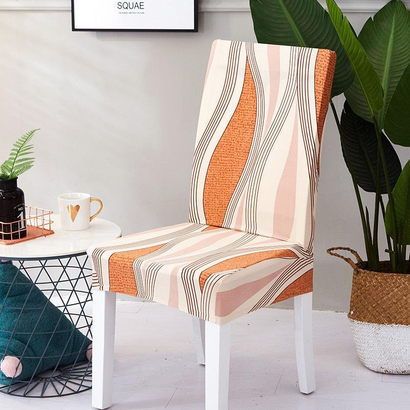 Spandex Dining Chair Cover With Back Elastic Universal Kitchen Living Room Stretch Slipcover Chair Covers Protector Seat Case Chair Cover Seat Protector Super Fit Slipcover Stretch Removable Washable Soft Spandex Fabric for Home