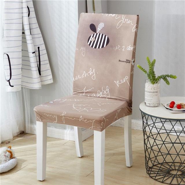 Spandex Dining Chair Cover With Back Elastic Universal Kitchen Living Room Stretch Slipcover Chair Covers Protector Seat Case Chair Cover Seat Protector Super Fit Slipcover Stretch Removable Washable Soft Spandex Fabric for Home