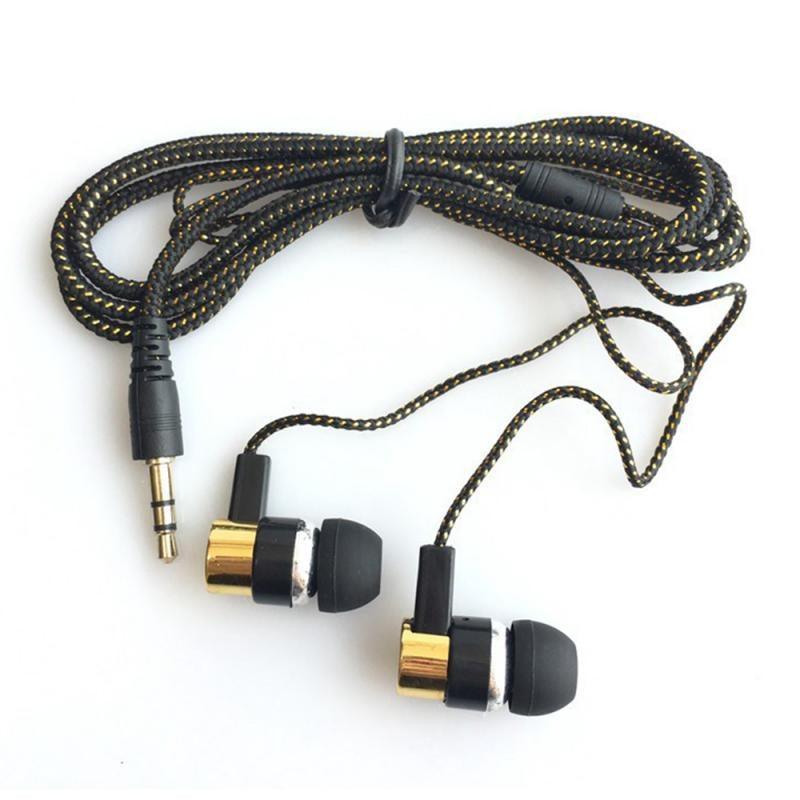 Sports Headphones Wired Gaming In Ear Earbuds Monitor Earphones With Mic Stereo Sound Volume Control 3.5mm Wired Headphones With Bass Earbuds Stereo Earphone Music Sport Gaming Headset With Mic Simple Earphones
