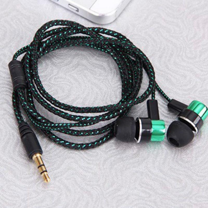 Sports Headphones Wired Gaming In Ear Earbuds Monitor Earphones With Mic Stereo Sound Volume Control 3.5mm Wired Headphones With Bass Earbuds Stereo Earphone Music Sport Gaming Headset With Mic Simple Earphones