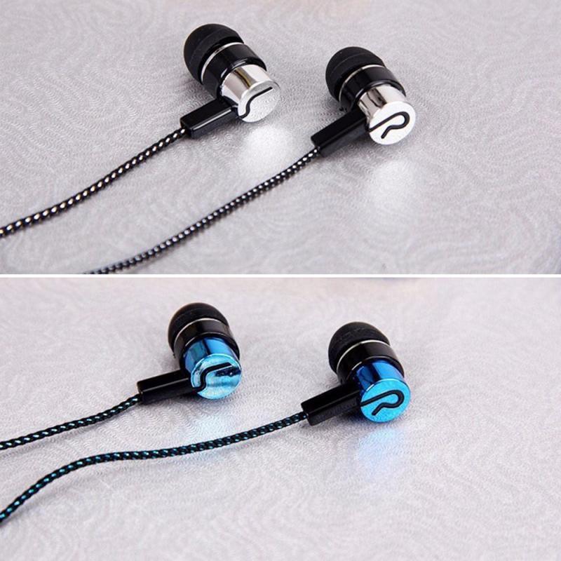 Sports Headphones Wired Gaming In Ear Earbuds Monitor Earphones With Mic Stereo Sound Volume Control 3.5mm Wired Headphones With Bass Earbuds Stereo Earphone Music Sport Gaming Headset With Mic Simple Earphones