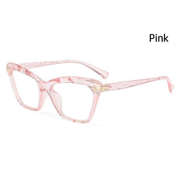 Square Women Reading Glasses Frame Crystal Multi-section Optical Computer Glasses Square Design Reading Glasses For Women Light Blocking Computer Reader Glasses For Men And Women
