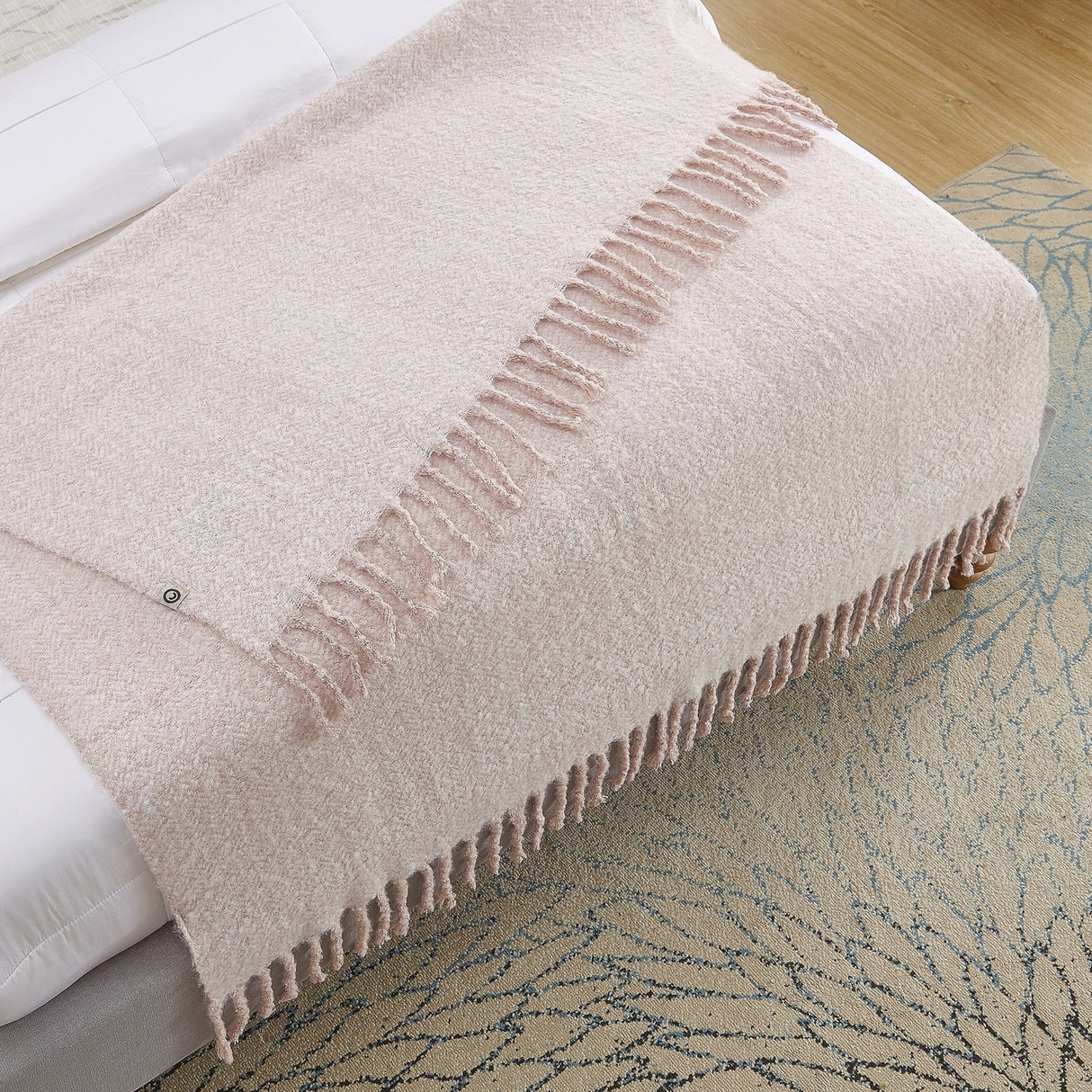 Samara Faux Mohair Throw