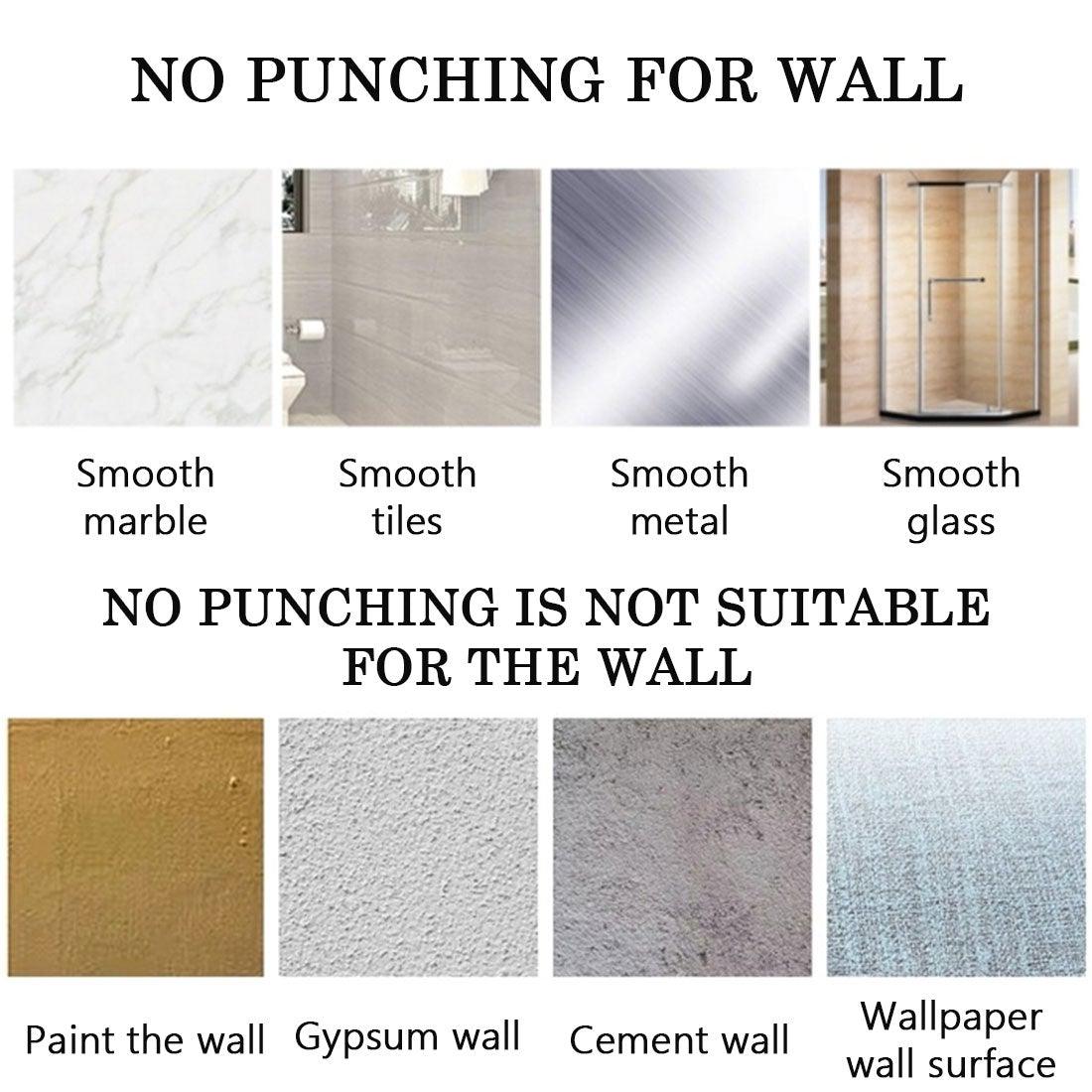 Stainless Steel Nail-free Wall Mounted Toilet Paper Holder Kitchen Tissue Paper Holder Toilet Roll Dispenser For Bathroom Toilet Paper Holder Toilet Paper roll Holder Self Adhesive+Super Glue Stainless Steel No Drilling For Bathroom Bedroom Kitchen