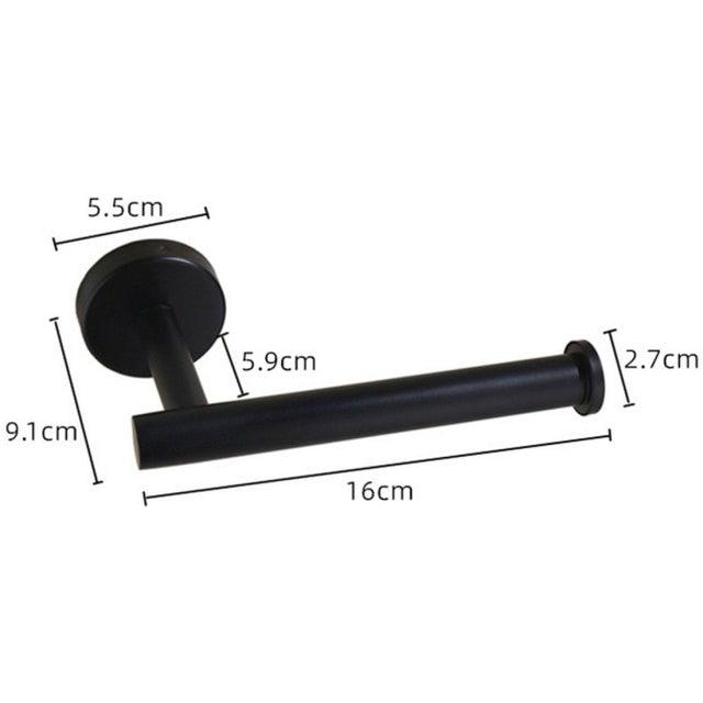 Stainless Steel Nail-free Wall Mounted Toilet Paper Holder Kitchen Tissue Paper Holder Toilet Roll Dispenser For Bathroom Toilet Paper Holder Toilet Paper roll Holder Self Adhesive+Super Glue Stainless Steel No Drilling For Bathroom Bedroom Kitchen