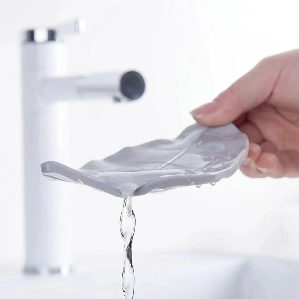 Starfish Soap Dish Leaf Shape Soap Drain Tray Creative Soap Holder Jewelry Storage Plate Tray Container Bathroom Accessories Soap Container Leaf Shape Soap Dish Exquisite Soap Drain Tray Creative Soap Holder Jewelry Storage Plate Tray Container Bathroom