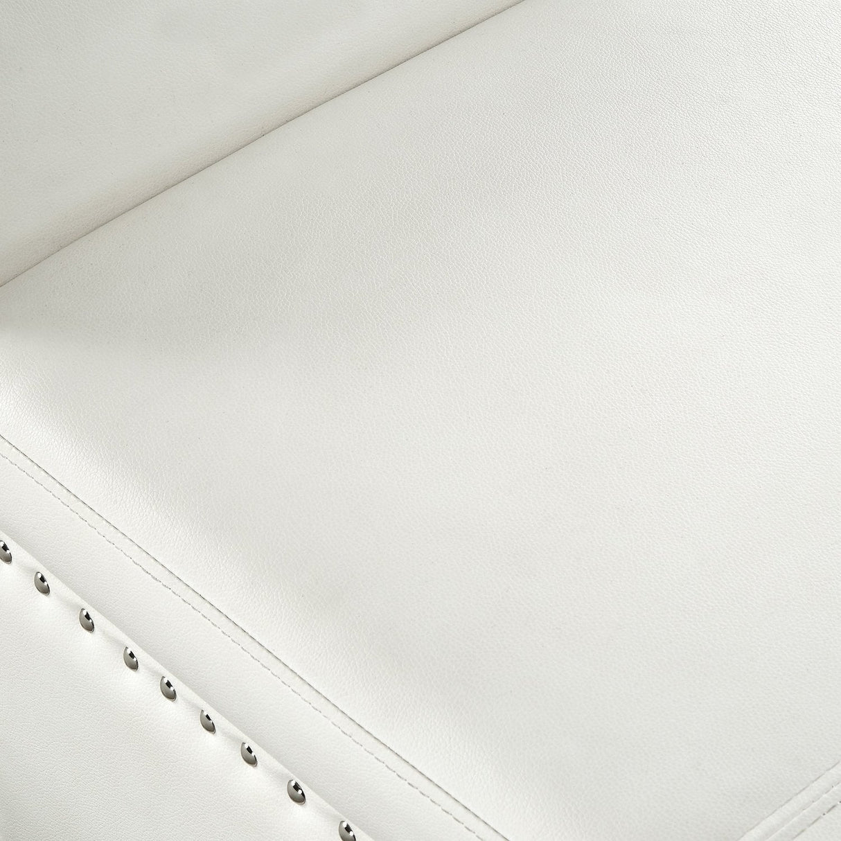 Noah PU Leather Storage Bench