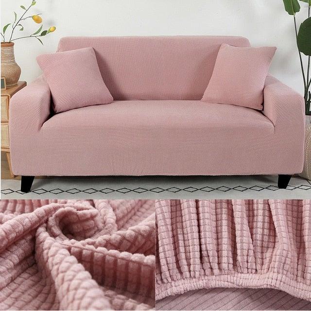 Stretch Armchair Slipcover Washable Furniture Protector Thick Sofa Protector Solid Printed Sofa Covers For Living Room Couch Cover Corner Sofa Water Resistant Couch Cover Furniture Protector