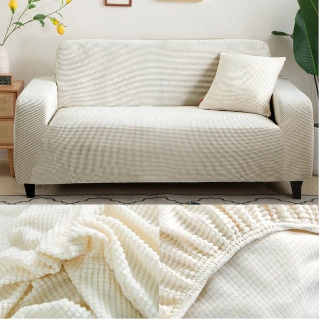 Stretch Armchair Slipcover Washable Furniture Protector Thick Sofa Protector Solid Printed Sofa Covers For Living Room Couch Cover Corner Sofa Water Resistant Couch Cover Furniture Protector
