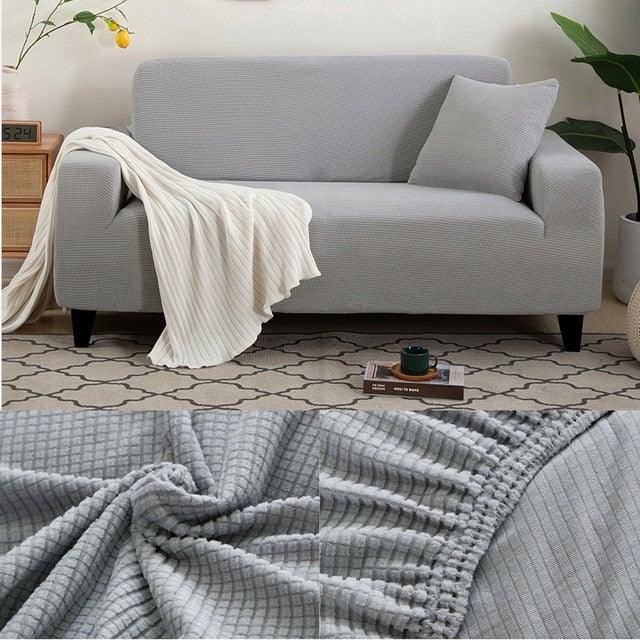 Stretch Armchair Slipcover Washable Furniture Protector Thick Sofa Protector Solid Printed Sofa Covers For Living Room Couch Cover Corner Sofa Water Resistant Couch Cover Furniture Protector