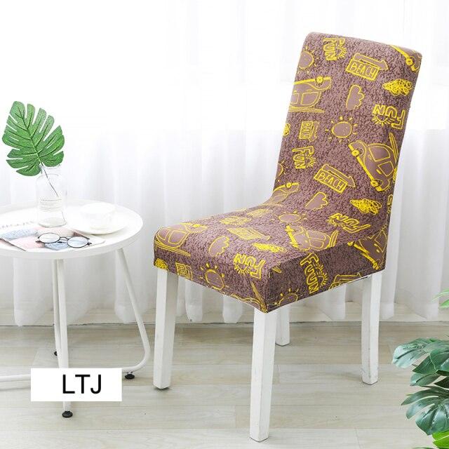 Stretch Elastic Chair Covers Spandex For Wedding Dining Room Office Banquet house chaise chair cover Chair Covers Protector Slipcovers For Hotel Banquet Restaurant Dining Room Cover