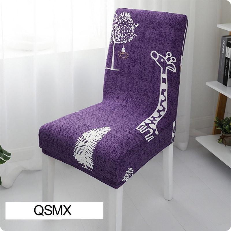Stretch Elastic Chair Covers Spandex For Wedding Dining Room Office Banquet house chaise chair cover Chair Covers Protector Slipcovers For Hotel Banquet Restaurant Dining Room Cover