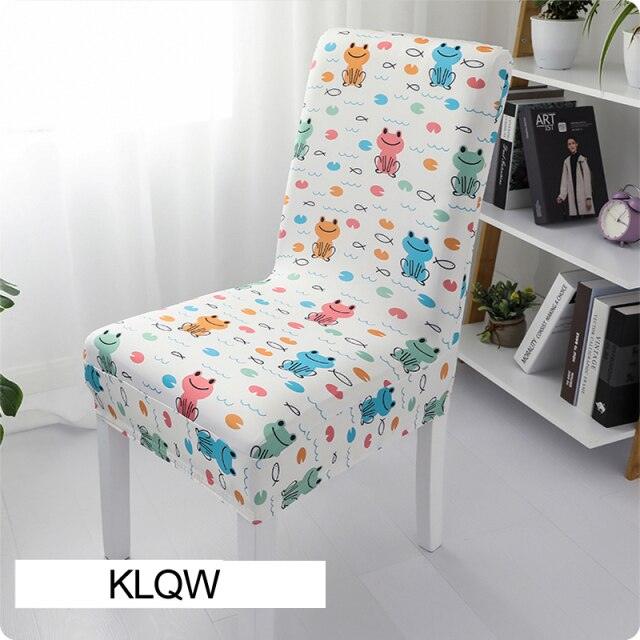 Stretch Elastic Chair Covers Spandex For Wedding Dining Room Office Banquet house chaise chair cover Chair Covers Protector Slipcovers For Hotel Banquet Restaurant Dining Room Cover