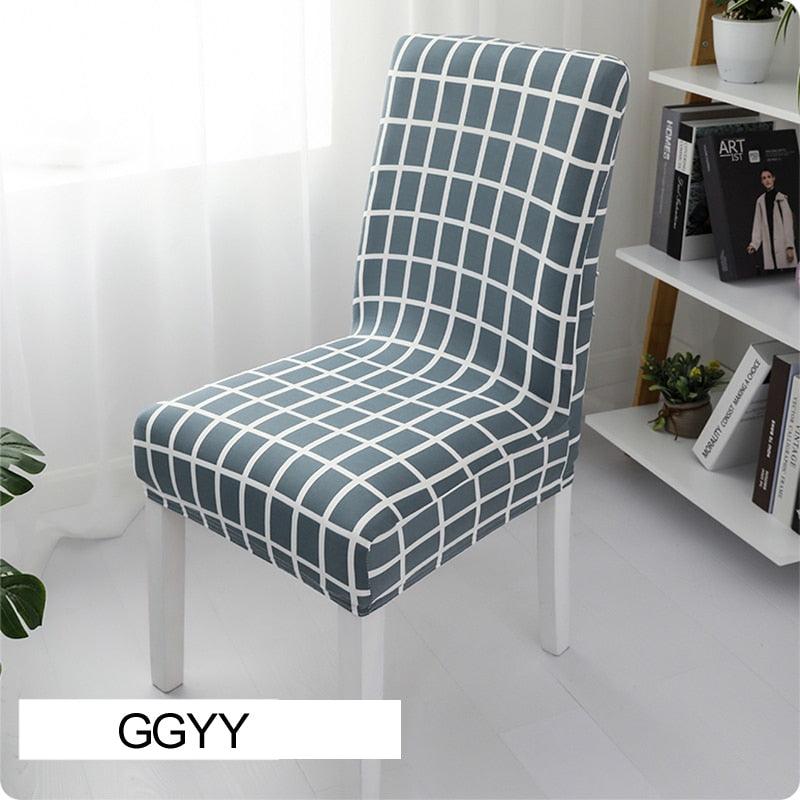 Stretch Elastic Chair Covers Spandex For Wedding Dining Room Office Banquet house chaise chair cover Chair Covers Protector Slipcovers For Hotel Banquet Restaurant Dining Room Cover