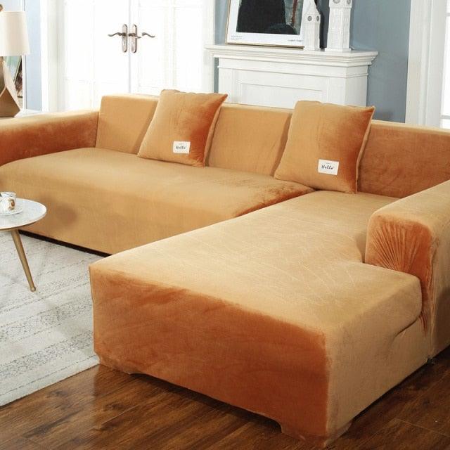 Stretchable Couch Cover Lounge Sofa Slipcover Furniture Cover Machine Washable Elasticated Sofa Covers Chaise Longue For Living Room Corner Armchair Elastic Cushion Couch Furniture 3 Seater Slipcover For Home