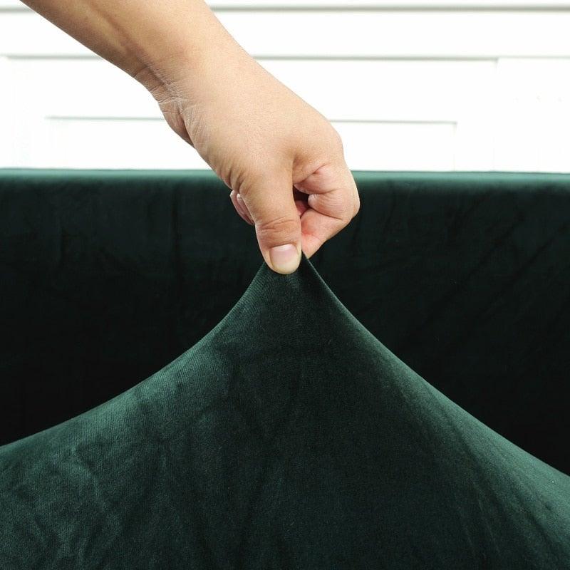 Stretchable Couch Cover Lounge Sofa Slipcover Furniture Cover Machine Washable Elasticated Sofa Covers Chaise Longue For Living Room Corner Armchair Elastic Cushion Couch Furniture 3 Seater Slipcover For Home