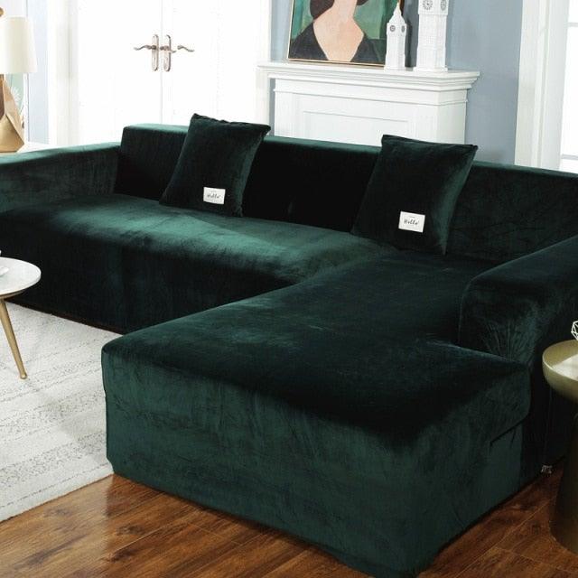 Stretchable Couch Cover Lounge Sofa Slipcover Furniture Cover Machine Washable Elasticated Sofa Covers Chaise Longue For Living Room Corner Armchair Elastic Cushion Couch Furniture 3 Seater Slipcover For Home