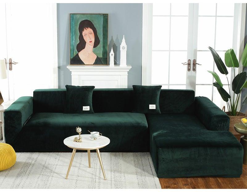 Stretchable Couch Cover Lounge Sofa Slipcover Furniture Cover Machine Washable Elasticated Sofa Covers Chaise Longue For Living Room Corner Armchair Elastic Cushion Couch Furniture 3 Seater Slipcover For Home