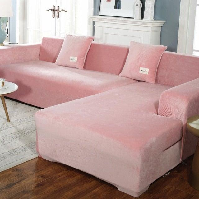 Stretchable Couch Cover Lounge Sofa Slipcover Furniture Cover Machine Washable Elasticated Sofa Covers Chaise Longue For Living Room Corner Armchair Elastic Cushion Couch Furniture 3 Seater Slipcover For Home