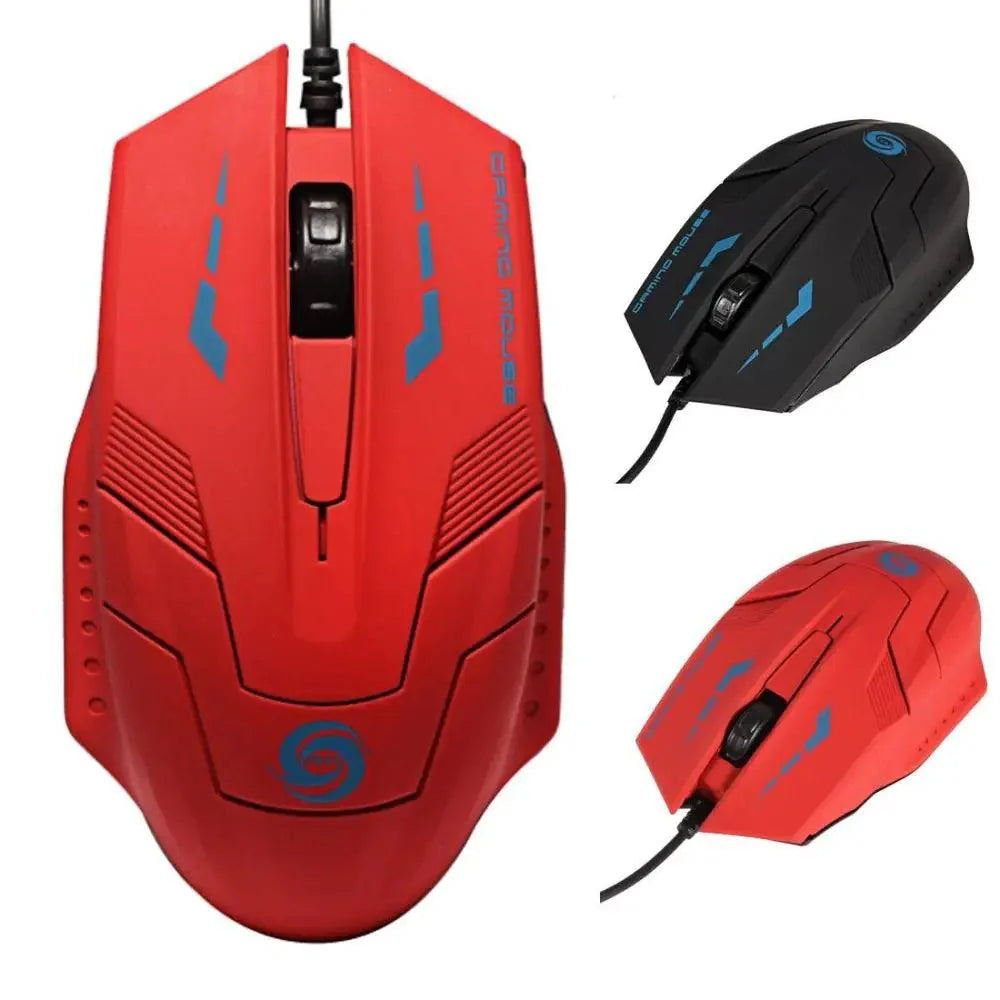 Stylish 3 Buttons Colorful Optical USB Wired Mouse Wired Gaming Mouse with 2400DPI High Precision Mouse Buttons