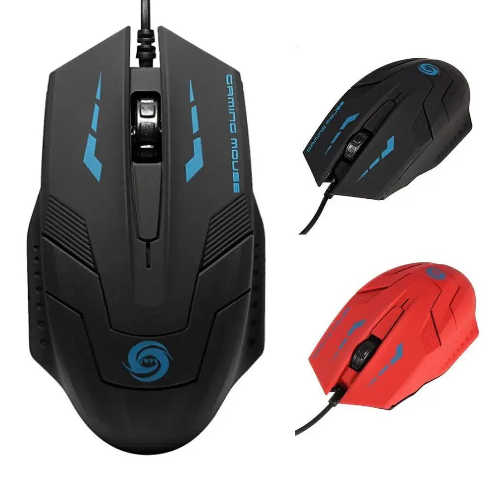 Stylish 3 Buttons Colorful Optical USB Wired Mouse Wired Gaming Mouse with 2400DPI High Precision Mouse Buttons