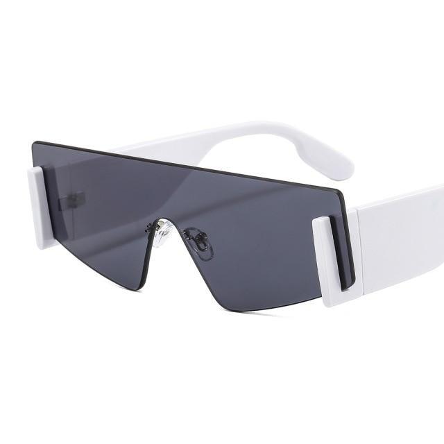 Stylish Big Rimless Classic Sunglasses In Square Shape For Women & Men New Oversize & Retro Style Sunglasses Rectangle Shape Eyewear Shades Oversized Fashion Sunglasses For Women