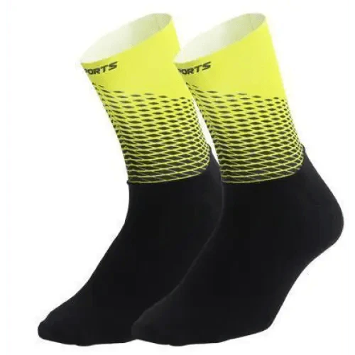 Stylish Fabric Cycling Socks Compression Anti Slip Breathable Sport Socks For Men And Women Functional Sports Athletics Breathable Socks