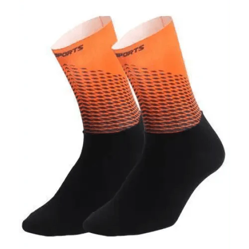 Stylish Fabric Cycling Socks Compression Anti Slip Breathable Sport Socks For Men And Women Functional Sports Athletics Breathable Socks