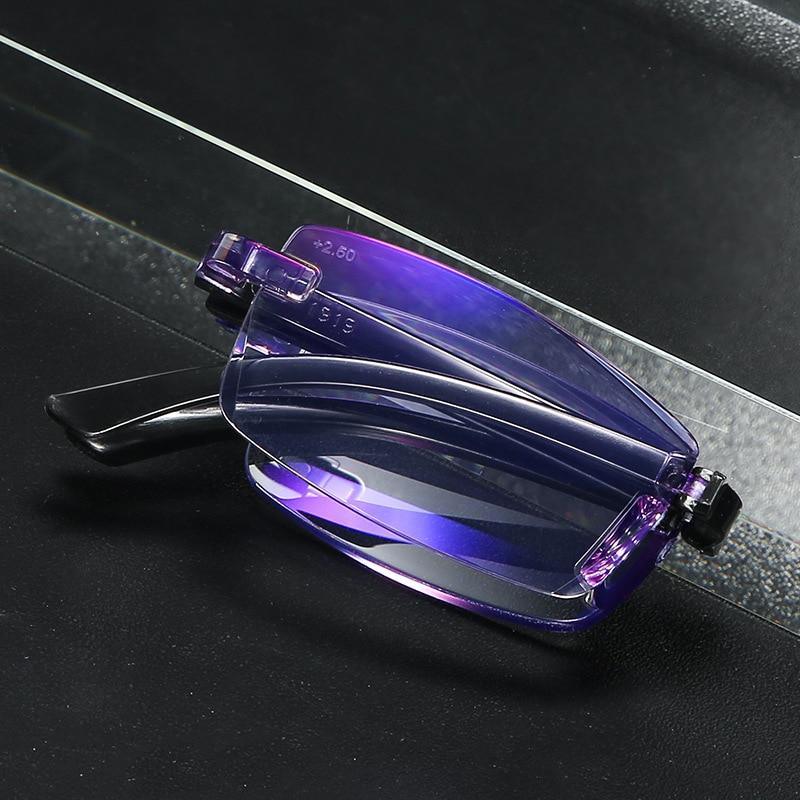 Stylish Fashionable Blue Light Blocking Rimless Reading Glasses Women Men Simple Modern Square Frameless Diopters Glasses Frameless Reading Glasses Blue Light Blocking Rimless Computer Reader Lightweight Anti Glare Filter Eyeglasses