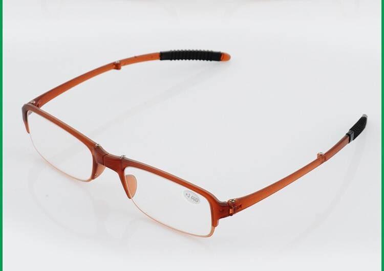 Stylish Plastic Folding Reading Glasses For Women And Men Frame Foldable Compact Folding Reading Glasses Women Men Blue Light Blocking Spring Hinge Readers Computer Slim Pocket Eyeglasses