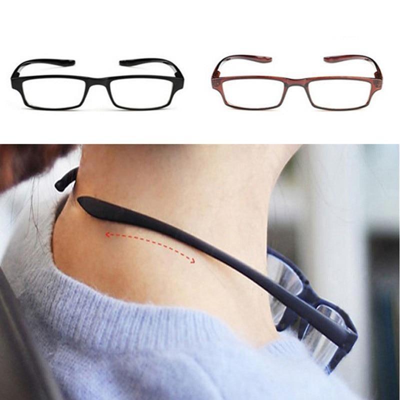 Stylish Ultralight Hanging Stretch Reading Glasses For Men And Women Anti-fatigue HD Eyeglasses Diopter Sunglasses For Men New Unique Lightweight Design