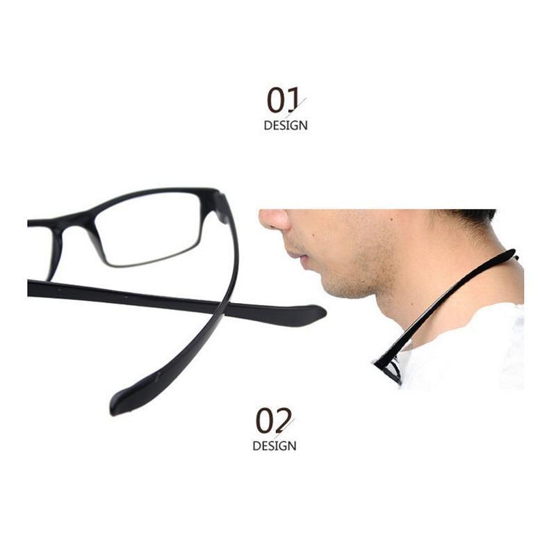 Stylish Ultralight Hanging Stretch Reading Glasses For Men And Women Anti-fatigue HD Eyeglasses Diopter Sunglasses For Men New Unique Lightweight Design
