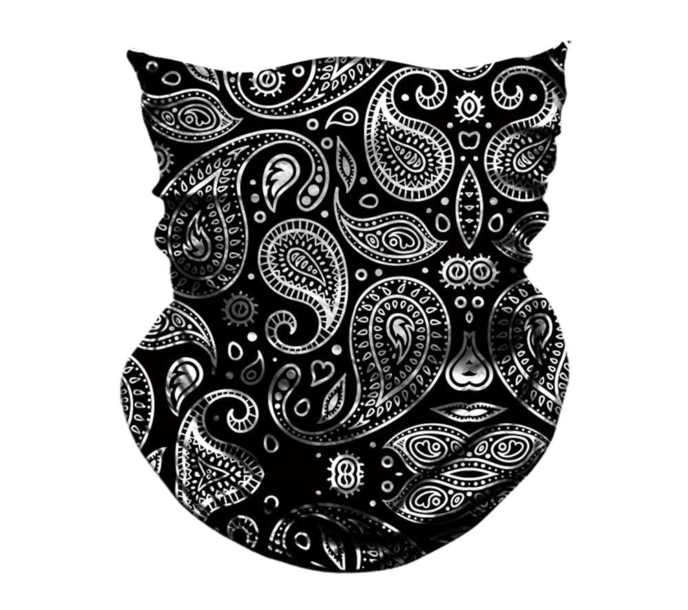 Summer Cool Printed Half Mask Bandana Face Cover Neck Gaiter Bike Outdoor Sport Fishing Cycling Ski Hiking Tube Scarf Men Women Headband Scarf Military Shamash Tactical Desert Keffiyeh Head Neck Scarf Neck Gaiter Headwear for Men Women