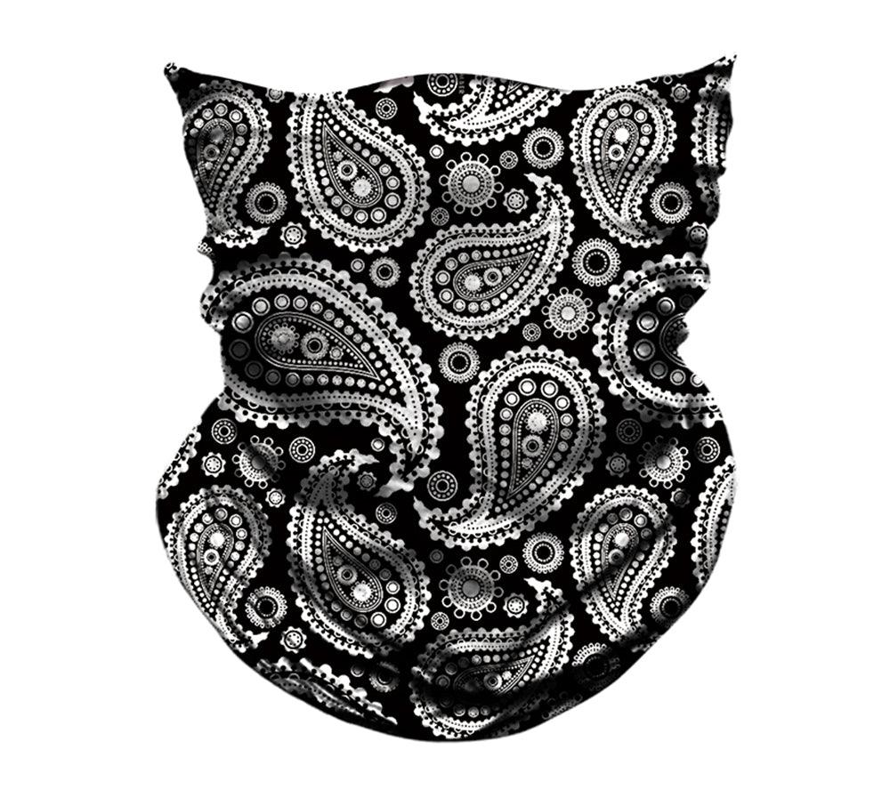 Summer Cool Printed Half Mask Bandana Face Cover Neck Gaiter Bike Outdoor Sport Fishing Cycling Ski Hiking Tube Scarf Men Women Headband Scarf Military Shamash Tactical Desert Keffiyeh Head Neck Scarf Neck Gaiter Headwear for Men Women