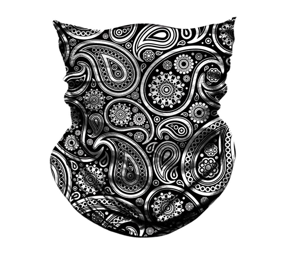Summer Cool Printed Half Mask Bandana Face Cover Neck Gaiter Bike Outdoor Sport Fishing Cycling Ski Hiking Tube Scarf Men Women Headband Scarf Military Shamash Tactical Desert Keffiyeh Head Neck Scarf Neck Gaiter Headwear for Men Women