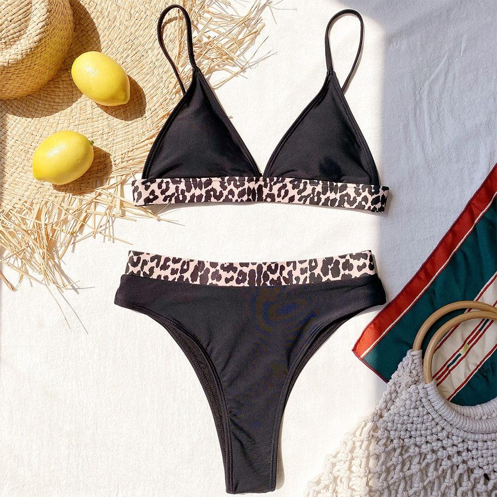 Summer Cute Vintage Women's Swimsuit Bikini Split Swimwear Women's Swimwear Women's 2-piece Beachwear Loose Bikini Fashion Retro Bikini Fashion Beachwear Summer Spa Beach Surf Sport