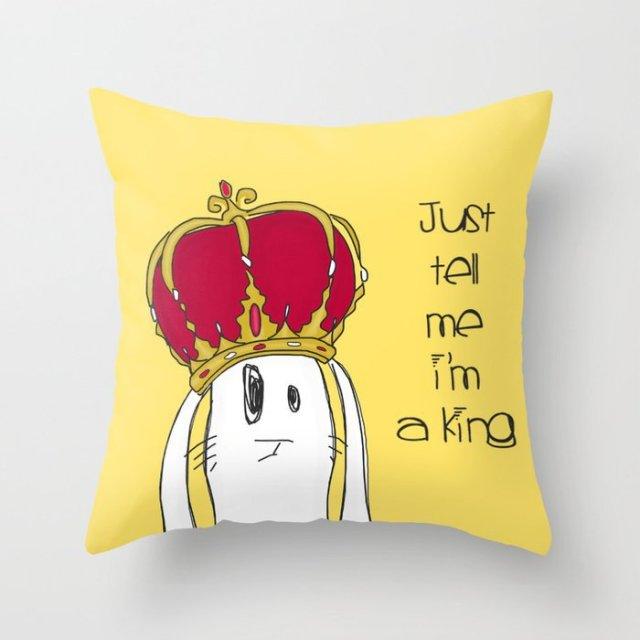 Summer Fashion Fresh Yellow Cute Pillows Case Geometry Yellow Pillow Case Cushion Cover Polyester Pillowcase Floral Cushion Case Modern Decorative Pillows For Bed Sofa Couch 45x45CM