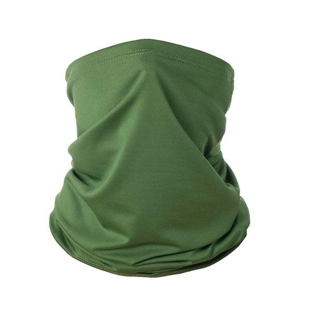 Summer Men Women Camouflage Bandana Half Face Mask Neck Gaiter Cover Face Scarf Cycling Hunting Fishing Balaclava Scarf Unisex Men Women Bandanas Polyester Breathable Windproof Anti UV Neck Cover Camping Hiking Climbing Face Mask
