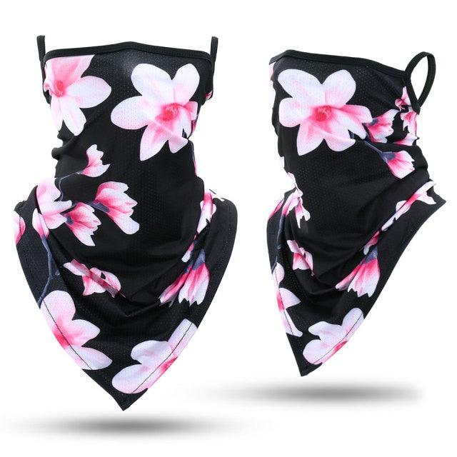 Summer Printed Triangle Bandana Running Bicycle Half Face Masks Hunting Ski Hiking Fishing Cycling Snowboard Men Headband MTB Fishing Mask Night Reflection Bike Paintball Mask Outdoor Hunting Shamash Scarf Men Women