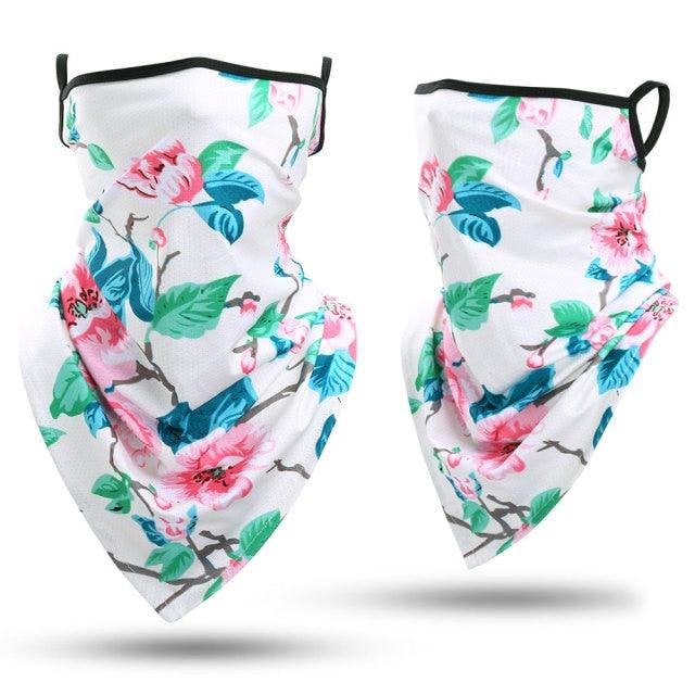 Summer Printed Triangle Bandana Running Bicycle Half Face Masks Hunting Ski Hiking Fishing Cycling Snowboard Men Headband MTB Fishing Mask Night Reflection Bike Paintball Mask Outdoor Hunting Shamash Scarf Men Women