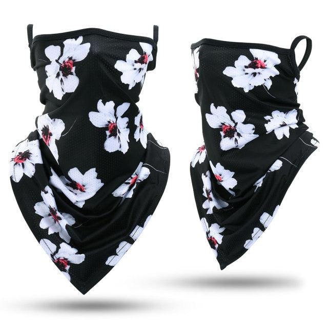 Summer Printed Triangle Bandana Running Bicycle Half Face Masks Hunting Ski Hiking Fishing Cycling Snowboard Men Headband MTB Fishing Mask Night Reflection Bike Paintball Mask Outdoor Hunting Shamash Scarf Men Women