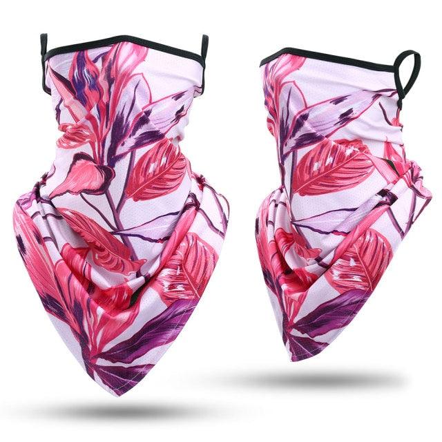 Summer Printed Triangle Bandana Running Bicycle Half Face Masks Hunting Ski Hiking Fishing Cycling Snowboard Men Headband MTB Fishing Mask Night Reflection Bike Paintball Mask Outdoor Hunting Shamash Scarf Men Women