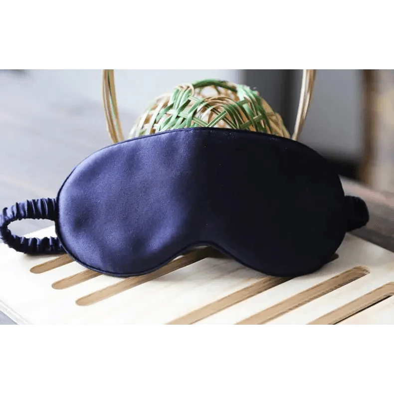 Super Smooth Mulberry Silk Sleep Eye Mask & Blindfold With Elastic Strap Travel Eye Patch Soft Nap Eye Patch Eye Cover Eyeshade for Night Sleeping Mask For Women