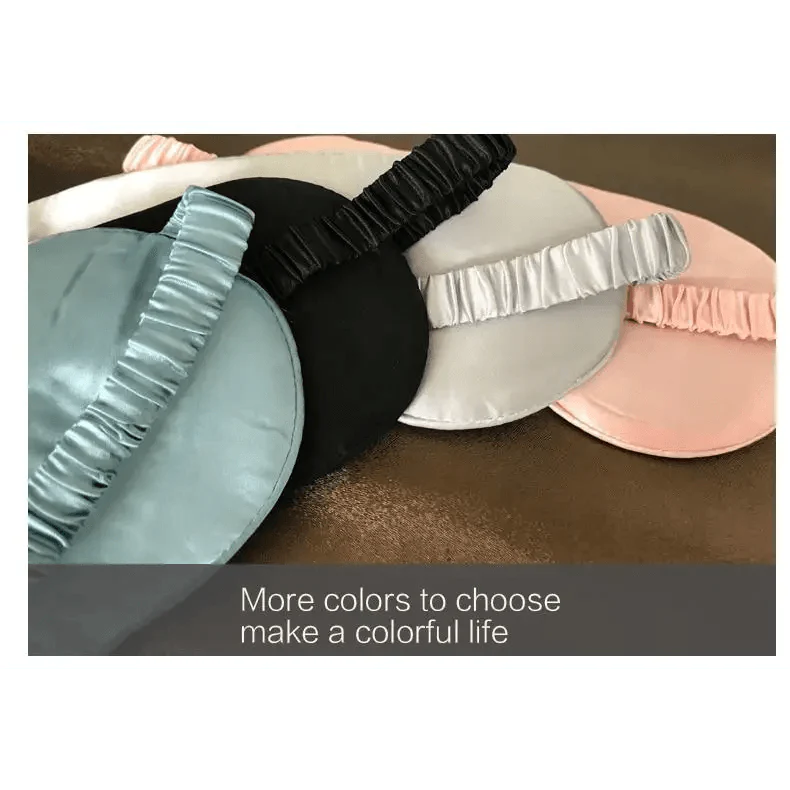 Super Smooth Mulberry Silk Sleep Eye Mask & Blindfold With Elastic Strap Travel Eye Patch Soft Nap Eye Patch Eye Cover Eyeshade for Night Sleeping Mask For Women